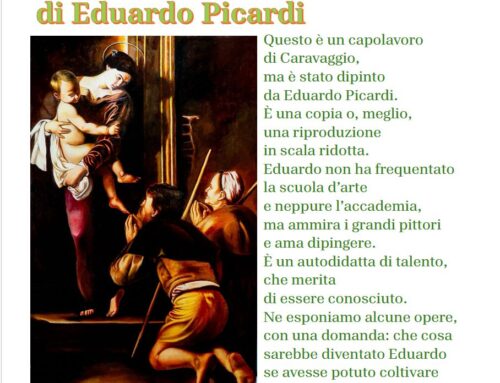 “Caravaggio a modo mio” Espone Eduardo Picardi